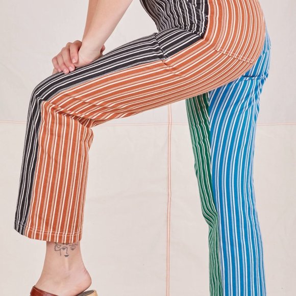 4-Color Multi Stripe Work Pants xs - Picture 2 of 7